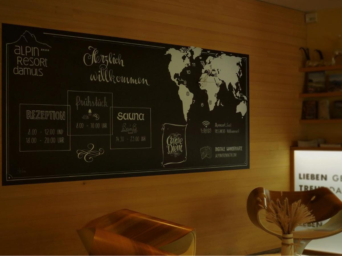 Aparthotel Alpinresort Damuels Dış mekan fotoğraf