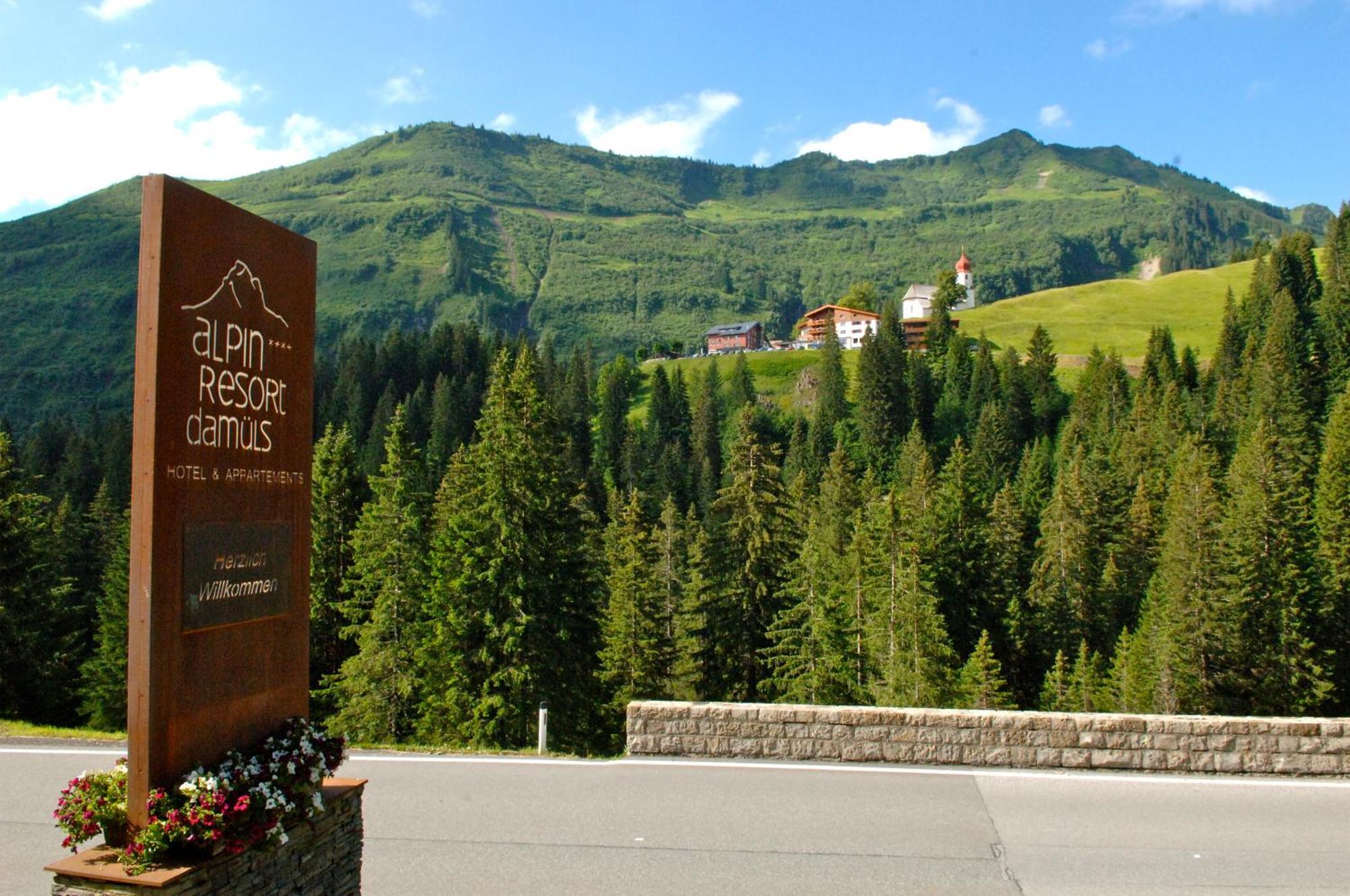 Aparthotel Alpinresort Damuels Dış mekan fotoğraf